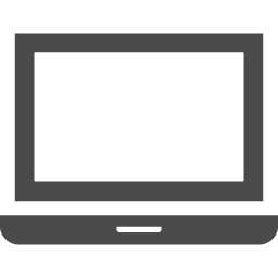 Macbook風ノートパソコンのアイコン素材 その2 アイコン素材ダウンロードサイト Icooon Mono 商用利用可能なアイコン素材が無料 フリー ダウンロードできるサイト