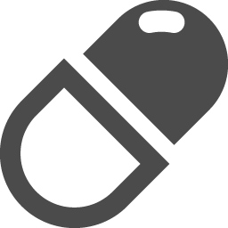 カプセル状の薬のアイコン素材 アイコン素材ダウンロードサイト Icooon Mono 商用利用可能なアイコン素材が無料 フリー ダウンロードできるサイト