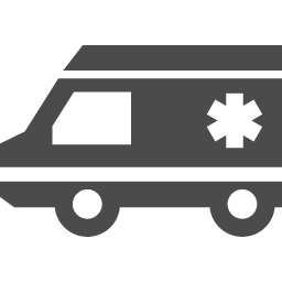 救急車のフリーアイコン アイコン素材ダウンロードサイト Icooon Mono 商用利用可能なアイコン素材が無料 フリー ダウンロードできるサイト