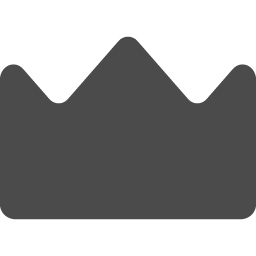シンプルな王冠素材 アイコン素材ダウンロードサイト Icooon Mono 商用利用可能なアイコン素材が無料 フリー ダウンロードできるサイト
