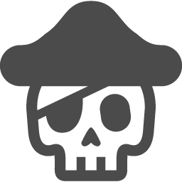 ドクロな海賊さんのフリーイラスト アイコン素材ダウンロードサイト Icooon Mono 商用利用可能なアイコン素材が無料 フリー ダウンロードできるサイト