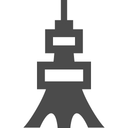 東京タワーのピクトグラム アイコン素材ダウンロードサイト Icooon Mono 商用利用可能なアイコン素材が無料 フリー ダウンロードできるサイト