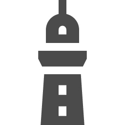 灯台のアイコン素材 アイコン素材ダウンロードサイト Icooon Mono 商用利用可能なアイコン素材が無料 フリー ダウンロードできるサイト