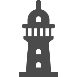 灯台のフリーアイコンその3 アイコン素材ダウンロードサイト Icooon Mono 商用利用可能なアイコン 素材が無料 フリー ダウンロードできるサイト