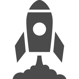 ロケットのフリーアイコンその２ アイコン素材ダウンロードサイト Icooon Mono 商用利用可能なアイコン素材 が無料 フリー ダウンロードできるサイト