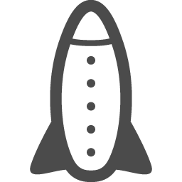 ロケットのピクトグラム アイコン素材ダウンロードサイト Icooon Mono 商用利用可能なアイコン素材 が無料 フリー ダウンロードできるサイト
