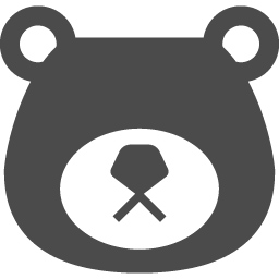 熊の顔のアイコン アイコン素材ダウンロードサイト Icooon Mono 商用利用可能なアイコン素材が無料 フリー ダウンロードできるサイト