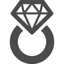 ダイヤの指輪のフリーアイコン アイコン素材ダウンロードサイト Icooon Mono 商用利用可能なアイコン素材 が無料 フリー ダウンロードできるサイト