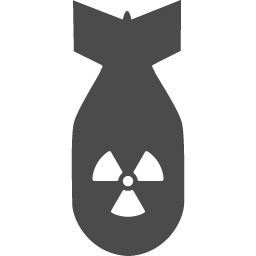 原爆の無料アイコン アイコン素材ダウンロードサイト Icooon Mono 商用利用可能なアイコン素材が無料 フリー ダウンロードできるサイト