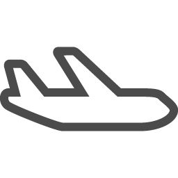 無料で使える飛行機の線画アイコン アイコン素材ダウンロードサイト Icooon Mono 商用利用可能なアイコン素材が無料 フリー ダウンロードできるサイト