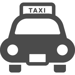 かわいいタクシーのアイコン素材 アイコン素材ダウンロードサイト Icooon Mono 商用利用可能なアイコン 素材が無料 フリー ダウンロードできるサイト