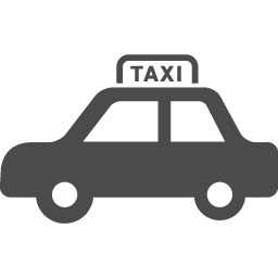 タクシーの無料アイコン5 アイコン素材ダウンロードサイト Icooon Mono 商用利用可能なアイコン素材が無料 フリー ダウンロードできるサイト
