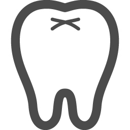 歯の線画アイコン アイコン素材ダウンロードサイト Icooon Mono 商用利用可能なアイコン素材が無料 フリー ダウンロードできるサイト