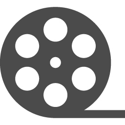 ムービーの映画フィルムロールアイコン アイコン素材ダウンロードサイト Icooon Mono 商用利用可能なアイコン素材が無料 フリー ダウンロードできるサイト
