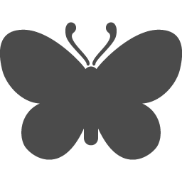 蝶のアイコン素材4 アイコン素材ダウンロードサイト Icooon Mono 商用利用可能なアイコン素材が無料 フリー ダウンロードできるサイト
