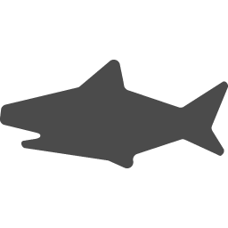 サメのアイコン素材 アイコン素材ダウンロードサイト Icooon Mono 商用利用可能なアイコン素材が無料 フリー ダウンロードできるサイト