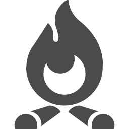 焚き火のアイコン素材2 アイコン素材ダウンロードサイト Icooon Mono 商用利用可能なアイコン 素材が無料 フリー ダウンロードできるサイト