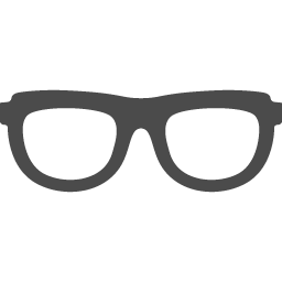 無料のメガネのアイコン素材 アイコン素材ダウンロードサイト Icooon Mono 商用利用可能なアイコン素材が無料 フリー ダウンロードできるサイト
