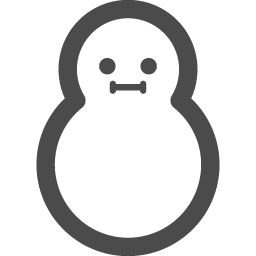 雪だるまのアイコン素材 アイコン素材ダウンロードサイト Icooon Mono 商用利用可能なアイコン素材が無料 フリー ダウンロードできるサイト