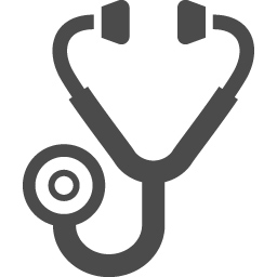 Stethoscope Icon 1 アイコン素材ダウンロードサイト Icooon Mono 商用利用可能なアイコン 素材が無料 フリー ダウンロードできるサイト