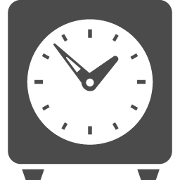 時計アイコン アイコン素材ダウンロードサイト Icooon Mono 商用利用可能なアイコン素材が無料 フリー ダウンロードできるサイト