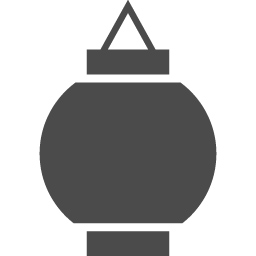 シンプルな提灯のアイコン アイコン素材ダウンロードサイト Icooon Mono 商用利用可能なアイコン素材が無料 フリー ダウンロードできるサイト