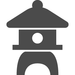 石灯籠のフリーアイコン アイコン素材ダウンロードサイト Icooon Mono 商用利用可能なアイコン素材が無料 フリー ダウンロードできるサイト