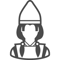 白拍子のフリーアイコン アイコン素材ダウンロードサイト Icooon Mono 商用利用可能なアイコン素材が無料 フリー ダウンロードできるサイト