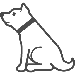 柴犬のイラスト2 アイコン素材ダウンロードサイト Icooon Mono 商用利用可能なアイコン素材が無料 フリー ダウンロードできるサイト