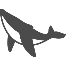 ザトウクジラのロゴっぽいアイコン アイコン素材ダウンロードサイト Icooon Mono 商用利用可能なアイコン素材が無料 フリー ダウンロードできるサイト