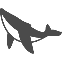 ザトウクジラのロゴっぽいアイコン アイコン素材ダウンロードサイト Icooon Mono 商用利用可能なアイコン素材が無料 フリー ダウンロードできるサイト