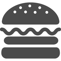 ハンバーガーのフリーアイコン アイコン素材ダウンロードサイト Icooon Mono 商用利用可能なアイコン 素材が無料 フリー ダウンロードできるサイト