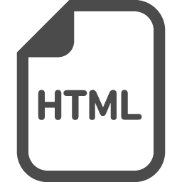 Html File アイコン素材ダウンロードサイト Icooon Mono 商用利用可能なアイコン素材が無料 フリー ダウンロードできるサイト