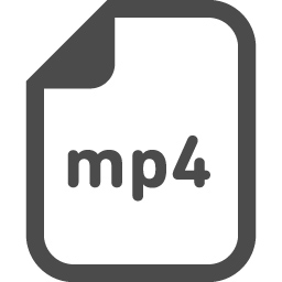 Mp4アイコン アイコン素材ダウンロードサイト Icooon Mono 商用利用可能なアイコン素材が無料 フリー ダウンロードできるサイト