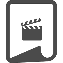 動画ファイルアイコン 7 アイコン素材ダウンロードサイト Icooon Mono 商用利用可能なアイコン 素材が無料 フリー ダウンロードできるサイト
