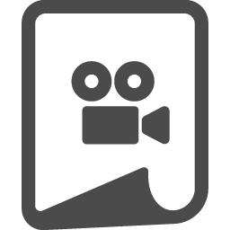 動画ファイルアイコン 8 アイコン素材ダウンロードサイト Icooon Mono 商用利用可能なアイコン 素材が無料 フリー ダウンロードできるサイト