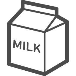 牛乳パックのアイコン 2 アイコン素材ダウンロードサイト Icooon Mono 商用利用可能なアイコン素材 が無料 フリー ダウンロードできるサイト