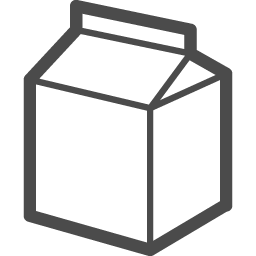 牛乳パックのアイコン 3 アイコン素材ダウンロードサイト Icooon Mono 商用利用可能なアイコン素材が無料 フリー ダウンロードできるサイト