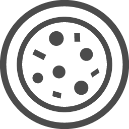ピザのイラスト アイコン素材ダウンロードサイト Icooon Mono 商用利用可能なアイコン素材が無料 フリー ダウンロードできるサイト