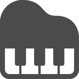 ピアノアイコン アイコン素材ダウンロードサイト Icooon Mono 商用利用可能なアイコン素材が無料 フリー ダウンロードできるサイト