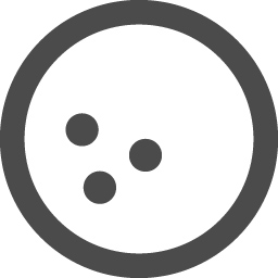 ボーリングのボールアイコンその2 アイコン素材ダウンロードサイト Icooon Mono 商用利用可能なアイコン素材 が無料 フリー ダウンロードできるサイト