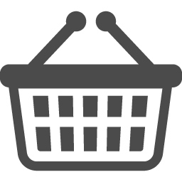 買い物カゴのフリーアイコン16 アイコン素材ダウンロードサイト Icooon Mono 商用利用可能なアイコン素材が無料 フリー ダウンロードできるサイト