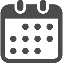 カレンダーの無料アイコン7 アイコン素材ダウンロードサイト Icooon Mono 商用利用可能なアイコン素材が無料 フリー ダウンロードできるサイト
