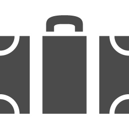 旅行用スーツケース5 アイコン素材ダウンロードサイト Icooon Mono 商用利用可能なアイコン 素材が無料 フリー ダウンロードできるサイト