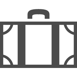 旅行用スーツケースのフリーアイコン6 アイコン素材ダウンロードサイト Icooon Mono 商用利用可能なアイコン素材が無料 フリー ダウンロードできるサイト