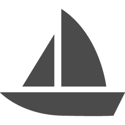 ヨットの無料アイコン1 アイコン素材ダウンロードサイト Icooon Mono 商用利用可能なアイコン素材が無料 フリー ダウンロードできるサイト