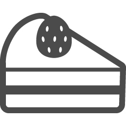 ケーキのアイコン4 アイコン素材ダウンロードサイト Icooon Mono 商用利用可能なアイコン素材が無料 フリー ダウンロードできるサイト
