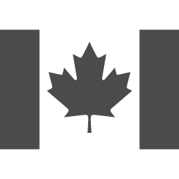 カナダの国旗アイコン アイコン素材ダウンロードサイト Icooon Mono 商用利用可能なアイコン 素材が無料 フリー ダウンロードできるサイト