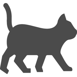 猫の無料アイコン5 アイコン素材ダウンロードサイト Icooon Mono 商用利用可能なアイコン素材が無料 フリー ダウンロードできるサイト