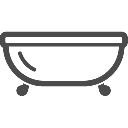 お風呂の無料アイコン3 アイコン素材ダウンロードサイト Icooon Mono 商用利用可能なアイコン 素材が無料 フリー ダウンロードできるサイト